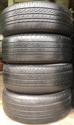 ล้อแม็ก Nissan Juke ขอบ17 พร้อมยาง Bridgestone 215-55-17 ปลายปี 13