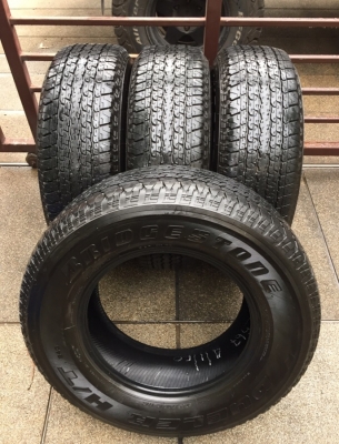 ยาง Bridgestone 245 70 16 กลางปี17 ดอกเต็ม ใช้ยาว ราคาไม่แพง