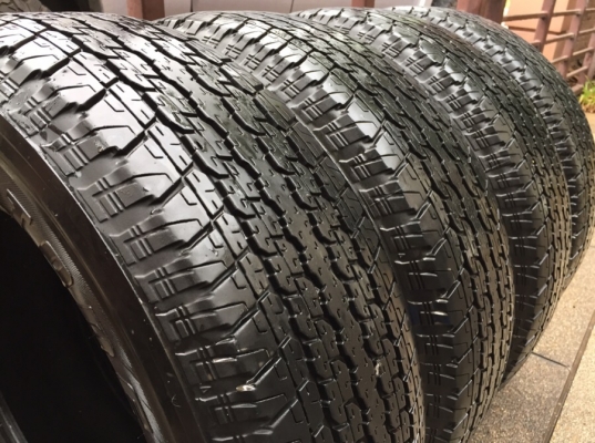 ยาง Bridgestone 245 70 16 กลางปี17 ดอกเต็ม ใช้ยาว ราคาไม่แพง