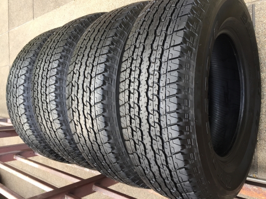 ยาง Bridgestone 245 70 16 กลางปี17 ดอกเต็ม ใช้ยาว ราคาไม่แพง