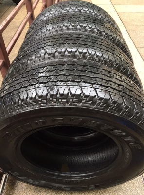 ยาง Bridgestone 245 70 16 กลางปี17 ดอกเต็ม ใช้ยาว ราคาไม่แพง