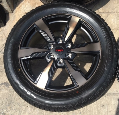 แม็กป้ายแดง All New Fortuner TRD ขอบ 20 พร้อมยางป้ายแดง Dunlop 265-50-20 ปี 17