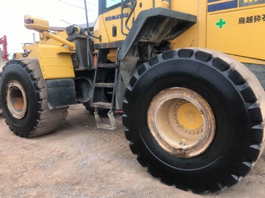 ขายรถตักล้อยาง KOMATSU WA470-5 รถนอกนำเข้าจากญี่ปุ่น สภาพสวยพร้อมใช้งาน มีVDOการทำงานครับ