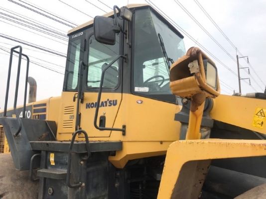 ขายรถตักล้อยาง KOMATSU WA470-5 รถนอกนำเข้าจากญี่ปุ่น สภาพสวยพร้อมใช้งาน มีVDOการทำงานครับ