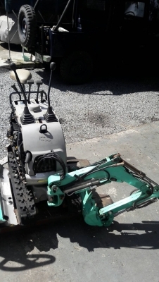 ขาย รถแบคโฮจิ๋ว KOBELCO SS สภาพสวยเดิมเดิมใช้งานน้อยมาก ราคา 98,000