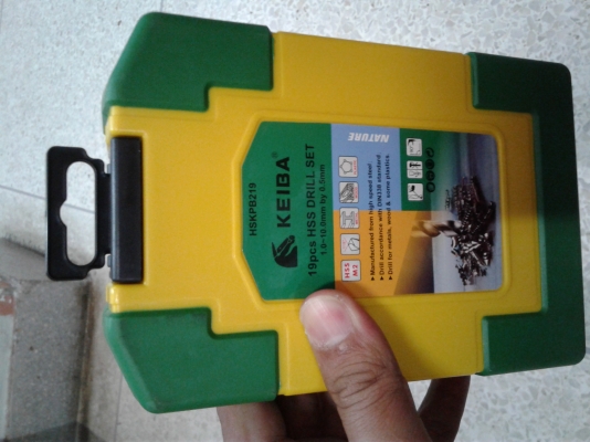 ชุดดอกสว่าน Keiba 19 ตัวชุด HSS DRILL ชุดดอกสว่าน Keiba 19 ตัวชุด HSS DRILL