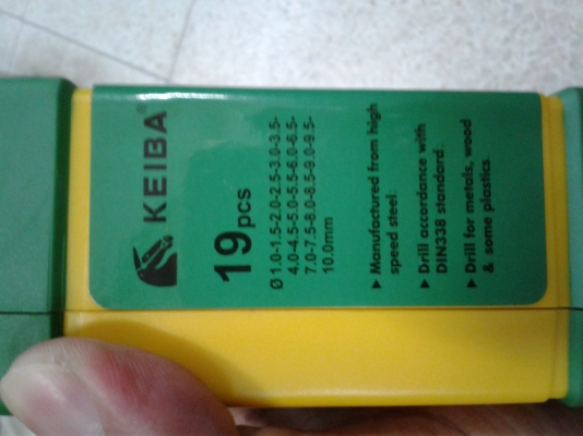 ชุดดอกสว่าน Keiba 19 ตัวชุด HSS DRILL ชุดดอกสว่าน Keiba 19 ตัวชุด HSS DRILL