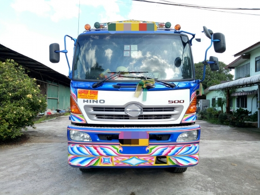 ขาย HINO 380 พ่วงแม่ลูก กระบะเนียมดั๊ม อู่ ซีทีทรัค รถปี 54