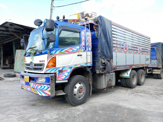 ขาย HINO 380 พ่วงแม่ลูก กระบะเนียมดั๊ม อู่ ซีทีทรัค รถปี 54