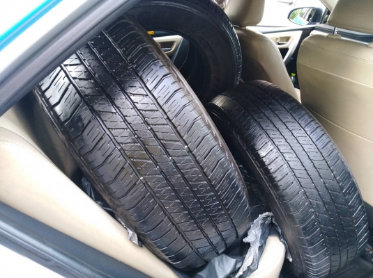 ยาง Bridgestone 265 65 17 ปี17 ดอกเต็ม เนื้อนิ่มๆ ใช้ยาว ราคาไม่แพง ยาง Bridgestone 265 65 17 ปี17 ดอกเต็ม เนื้อนิ่มๆ ใช้ยาว ราคาไม่แพง