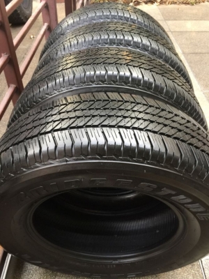 ยาง Bridgestone 265 65 17 ปลายปี16 ดอกเต็ม ใช้ยาว ราคาไม่แพง ยาง Bridgestone 265 65 17 ปลายปี16 ดอกเต็ม ใช้ยาว ราคาไม่แพง