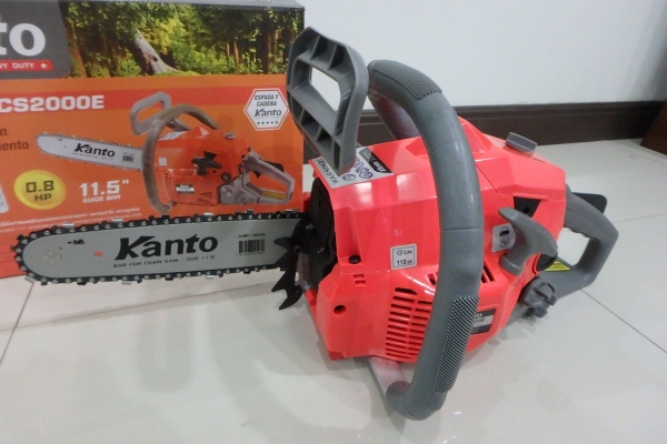 เลื่อยยนต์ แบบโซ่ ขนาด 11.5 นิ้ว 0.8 แรงม้า KANTO รุ่น KT-cs2000E ไม่ต้องมีใบอนุญาต ของใหม่