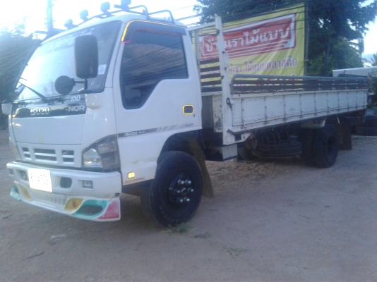 ขาย 535,000บ.หกล้อ อิซูชุ NQR150โบว์ ยูโร2 ปี49 ยาว5.50ม. แอร์ พ.วอร์ ช่วงล่างใหญ่ หน้า F หลัง F รถห