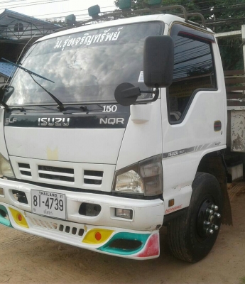 ขาย 535,000บ.หกล้อ อิซูชุ NQR150โบว์ ยูโร2 ปี49 ยาว5.50ม. แอร์ พ.วอร์ ช่วงล่างใหญ่ หน้า F หลัง F รถห