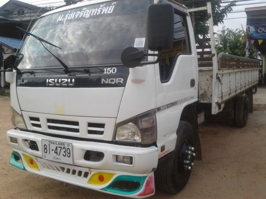 ขาย 535,000บ.หกล้อ อิซูชุ NQR150โบว์ ยูโร2 ปี49 ยาว5.50ม. แอร์ พ.วอร์ ช่วงล่างใหญ่ หน้า F หลัง F รถห
