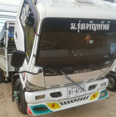 ขาย 535,000บ.หกล้อ อิซูชุ NQR150โบว์ ยูโร2 ปี49 ยาว5.50ม. แอร์ พ.วอร์ ช่วงล่างใหญ่ หน้า F หลัง F รถห