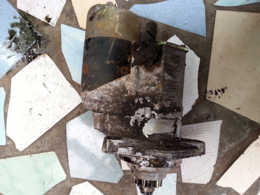 ไดร์สตาร์ท รถแม๊คโคเล็ก pc120รุ่นแรก