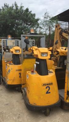 ขายรถลากจูงยี่ห้อจัมโบ ใช้ไฟฟ้า. ขายตามสภาพ0877477672
