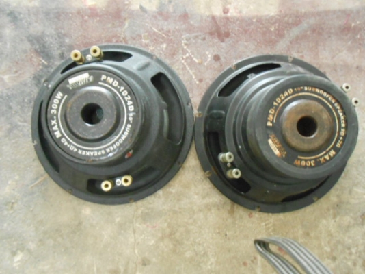 ลำโพง10นิ้ววอยย์คู่โคลงเหล็กปั๊ม ใช้งานปกติ ลำโพง10นิ้ววอยย์คู่โคลงเหล็กปั๊ม ใช้งานปกติ