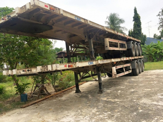 CIMCหางพื้น3เพลา