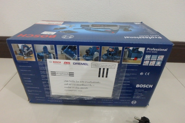 กบ Bosch ของแท้ 3 นิ้ว รุ่น GHO 6500 ของใหม่ มือหนึ่ง ยกกล่อง