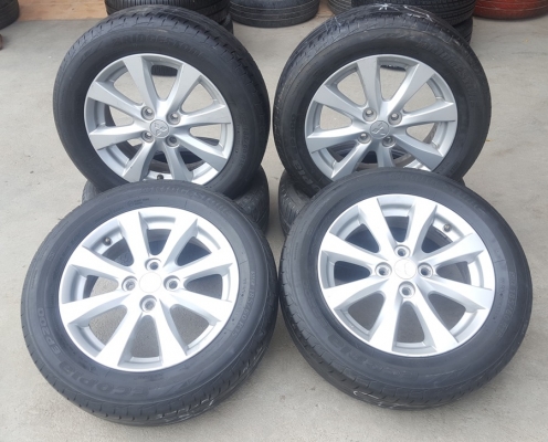 ขายล้อMitsubishi mirage ขอบ15 พร้อมยาง 4 ล้อ