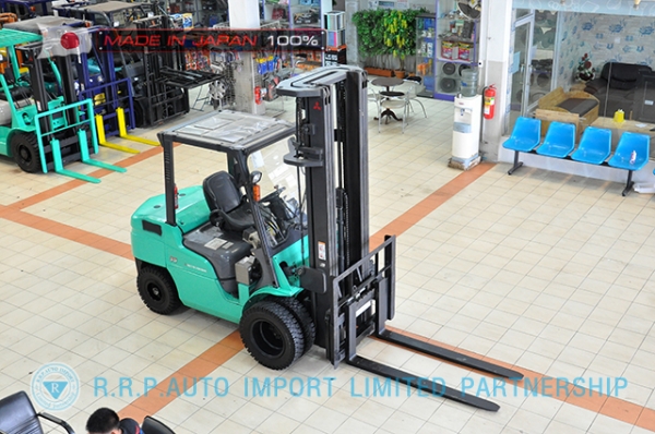 ขายรถโฟล์คลิฟท์มือสอง MITSUBISHI รุ่น FD35AT-50072 นำเข้าจากประเทศญี่ปุ่น 100\% ไม่เคยใช้งานในไทย ขายรถโฟล์คลิฟท์มือสอง MITSUBISHI รุ่น FD35AT-50072 นำเข้าจากประเทศญี่ปุ่น 100\% ไม่เคยใช้งานในไทย