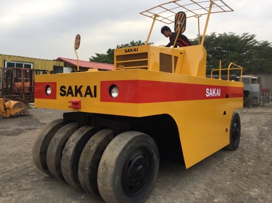 ขายรถบดล้อยาง11ล้อ SAKAI พร้อมใช้งาน เล่มทะเบียน ขายรถบดล้อยาง11ล้อ SAKAI พร้อมใช้งาน เล่มทะเบียน