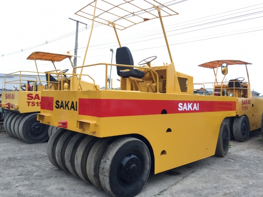ขายรถบดล้อยาง11ล้อ SAKAI พร้อมใช้งาน เล่มทะเบียน ขายรถบดล้อยาง11ล้อ SAKAI พร้อมใช้งาน เล่มทะเบียน