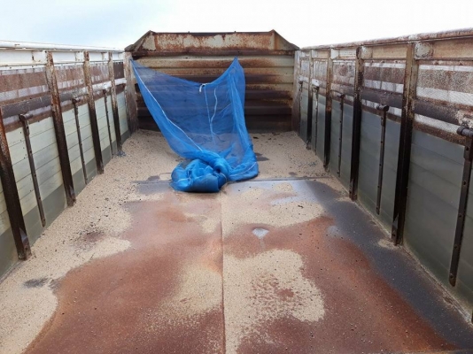 รถพ่วง 24 ล้อ Hino 320 แรง ปี 49 กระบะดัมพ์แม่ลูก 3 เพลาอู่ซีทีทรัค ทะเบียนพร้อม