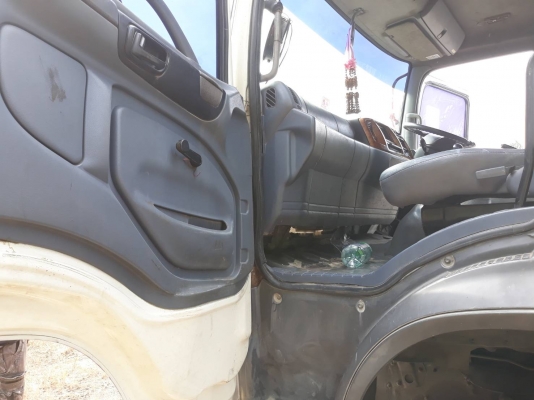 รถพ่วง 24 ล้อ Hino 320 แรง ปี 49 กระบะดัมพ์แม่ลูก 3 เพลาอู่ซีทีทรัค ทะเบียนพร้อม