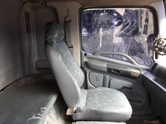 รถพ่วง 24 ล้อ Hino 320 แรง ปี 49 กระบะดัมพ์แม่ลูก 3 เพลาอู่ซีทีทรัค ทะเบียนพร้อม