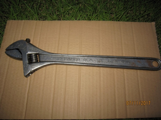 ประแจเลื่อน Bahco Made in Sweden ของแท้ ขนาด 15 นิ้ว (ลดเหลือ 1100 บาท)