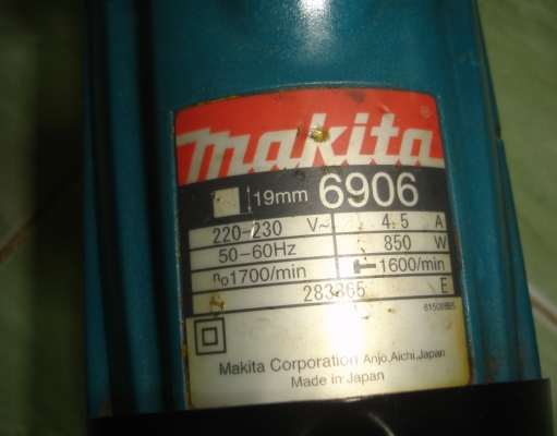 ขายบล็อคไฟฟ้าMAKITA ขนาด6หุน รุ่น 6906 made in japan