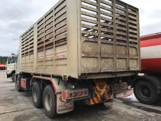 Hino FM8J เครื่อง 251 แรง ปี 57 แม่เดี่ยวกระบะดัมพ์ มีระบบลากพ่วง ไมล์ 115,xxx รถวิ่งปาล์ม Hino FM8J เครื่อง 251 แรง ปี 57 แม่เดี่ยวกระบะดัมพ์ มีระบบลากพ่วง ไมล์ 115,xxx รถวิ่งปาล์ม