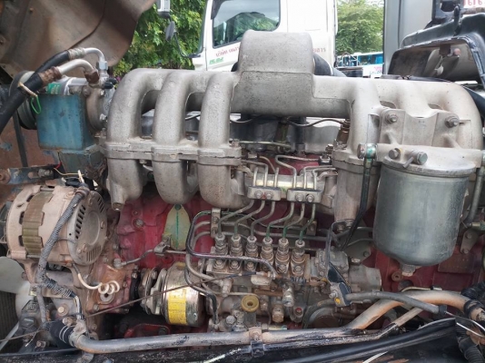 HINO FM3M เครื่อง 240 แรง ปี 40 แม่เดี่ยวกระบะดั้มพ์สามมิตร คัสซีสวย ยางดี ทะเบียนพร้อม