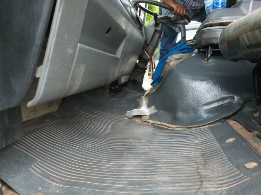 HINO FM3M เครื่อง 240 แรง ปี 40 แม่เดี่ยวกระบะดั้มพ์สามมิตร คัสซีสวย ยางดี ทะเบียนพร้อม