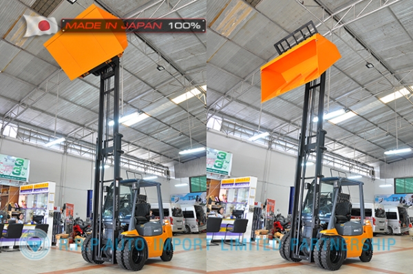 ขายรถโฟล์คลิฟท์มือสอง TOYOTA รุ่น 7FD25-16855 นำเข้าจากประเทศญี่ปุ่น 100\% ไม่เคยใช้งานในไทย