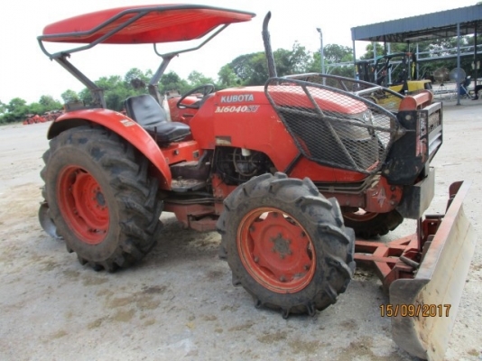 M6040 พร้อมใบดันหน้าและผานหลัง ราคาเพียง 350,000