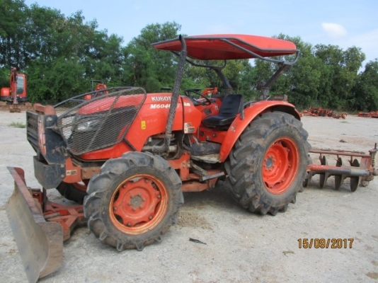 M6040 พร้อมใบดันหน้าและผานหลัง ราคาเพียง 350,000