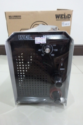 เครื่องเชื่อมอินเวอร์เตอร์ 160 A ยี่ห้อ WEL-D รุ่น MMA160 ของใหม่ ตัวเบา ยกง่าย ประกัน 1 ปีเต็ม