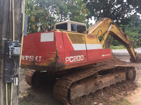 รถขุดpc200-5..คอนโทนสั้น เอกสารอินวอยล์ รถสภาพดี