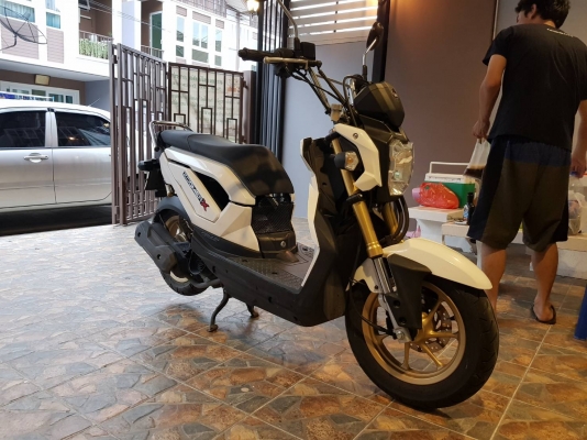 ขาย ZOOMER X COMBI ปลายปี2014 นางฟ้า วิ่งน้อยมาก เดิมทั้งคัน ขับแค่ในหมู่บ้าน