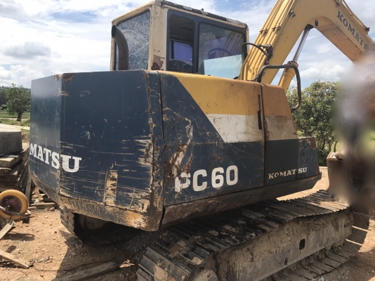 รถแบคโฮ KOMATSU 60 - 6. สนใจติดต่อ 081 - 6079515