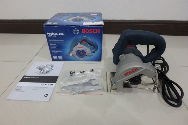 เลื่อย เครื่องตัดหินอ่อน (ตัวตัดน้ำ) Bosch ของแท้ รุ่น GDM 121 ของใหม่ มือหนึ่ง เลื่อย เครื่องตัดหินอ่อน (ตัวตัดน้ำ) Bosch ของแท้ รุ่น GDM 121 ของใหม่ มือหนึ่ง