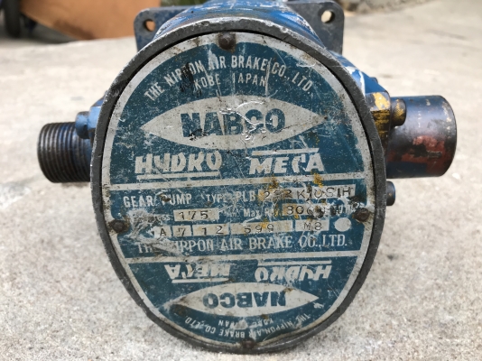 ขายหัวเฟืองปั้มน้ำมัน Nabco made in Japan สภาพสวย หมุนนิ่ม พร้อมใช้งาน