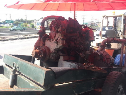 เครื่อง EK100  หมายเลข6  330แรง ติดปั้มน้ำแรงดันสูง (ขึ้นเขาได้ เข้า6นิ้ว ออก4นิ้ว) 2ใบพัด พร้อมใช้งาน สภาพดีเสียงเพราะ