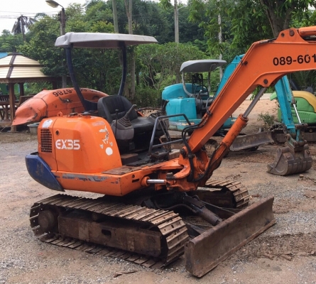 ฮิตาชิ ex 35 ระบบดีเครื่องดีปั๊มแรงเอวแน่นทำงานไว