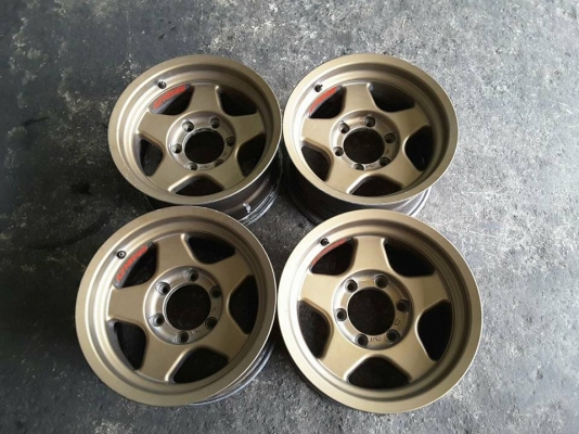 ล้อ แบรดเลย์ V แท้ 6/139 ขอบ 15*8 ET-5 สภาพสวยๆ 1ชุด