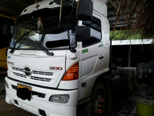 ขายด่วน หัวลาก HINO MEGA 260 วางเครื่องใหม่ 320 แรงปี 47 สภาพพร้อมใช้งาน เครื่องดี คัชชีสวย เอกสารเล